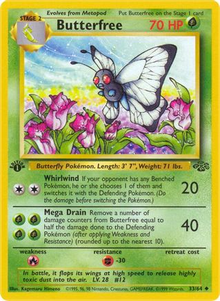 Butterfree 33/64 - Jungle Unlimited-1