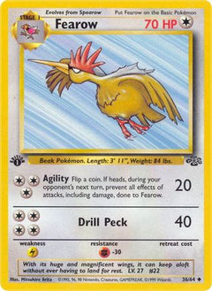 Fearow 36/64 - Jungle 1st Edition-1