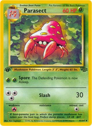 Parasect 41/64 - Jungle Unlimited-1