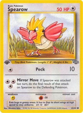 Spearow 62/64 - Jungle Unlimited-1