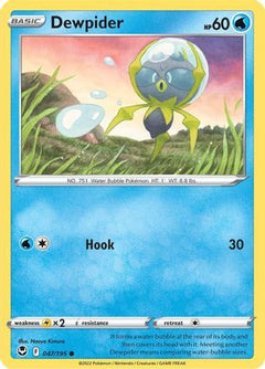 Dewpider 47/195 - SWSH12 Silver Tempest Reverse Holofoil-1