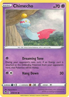Chimecho 74/195 - SWSH12 Silver Tempest Reverse Holofoil-1