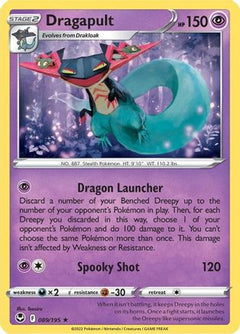 Dragapult 89/195 - SWSH12 Silver Tempest Holofoil-1