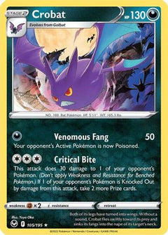 Crobat 105/195 - SWSH12 Silver Tempest-1