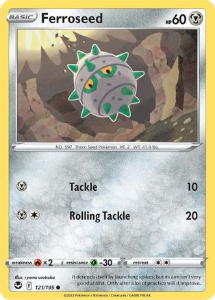 Ferroseed 121/195 - SWSH12 Silver Tempest-1