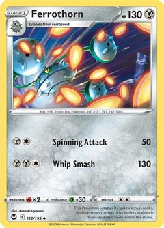 Ferrothorn 122/195 - SWSH12 Silver Tempest-1