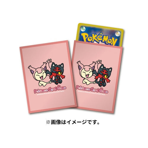 Pokémon Center Japan Official Sleeves: Skitty & Litten Sleeves