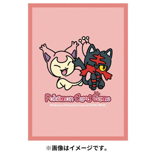 Pokémon Center Japan Official Sleeves: Skitty & Litten Sleeves