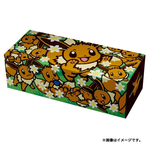 Pokémon Center Japan Official: Eevee Long Deck Box-1