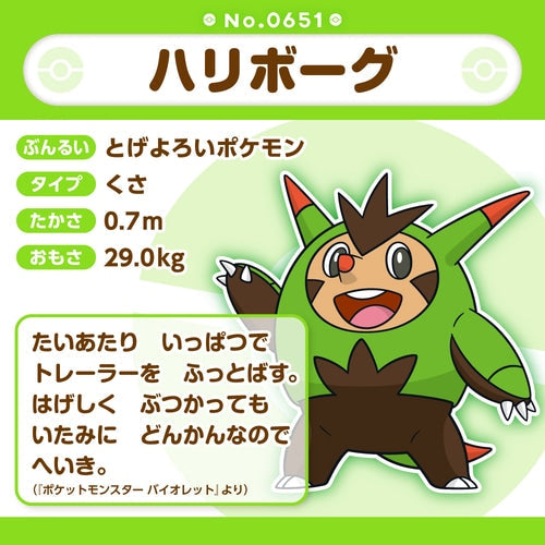 Pokémon Plush - Pokemon Fit - Quilladin (No.651)-5