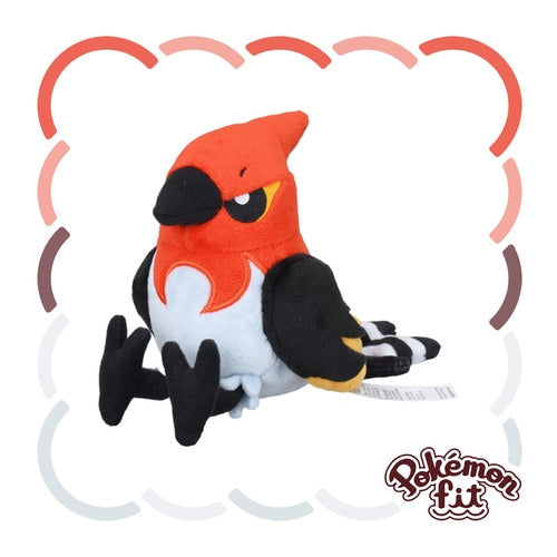 Pokémon Plush - Pokemon Fit - Fletchinder (No.662)-1