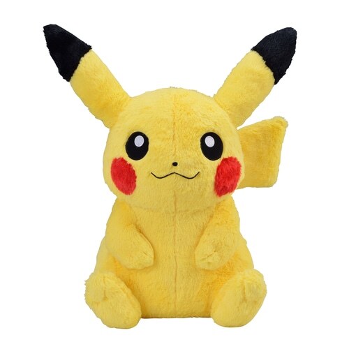 Pikachu (Fluffy Huggable Plush)-1