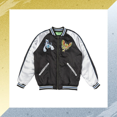 Lugia Silver Varsity Jacket-1