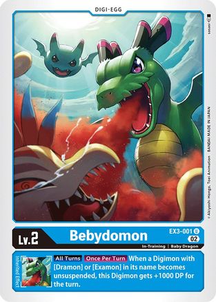 Bebydomon (EX3-001) - Draconic Roar-1