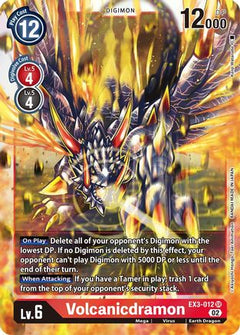 Volcanicdramon (EX3-012) - Draconic Roar Foil-1