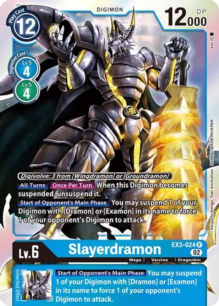Slayerdramon (EX3-024) - Draconic Roar Foil-1
