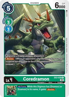 Coredramon - EX3-039 (EX3-039) - Draconic Roar-1