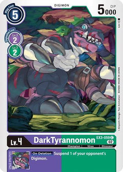 DarkTyrannomon (EX3-059) - Draconic Roar-1
