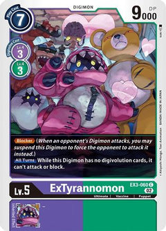 ExTyrannomon (EX3-060) - Draconic Roar-1
