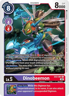 Dinobeemon (EX3-061) - Draconic Roar-1