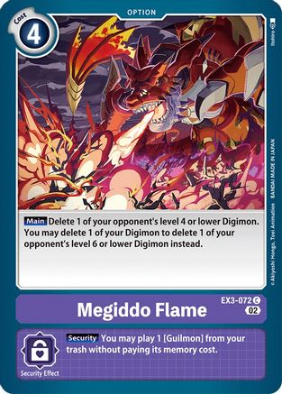 Megiddo Flame (EX3-072) - Draconic Roar-1