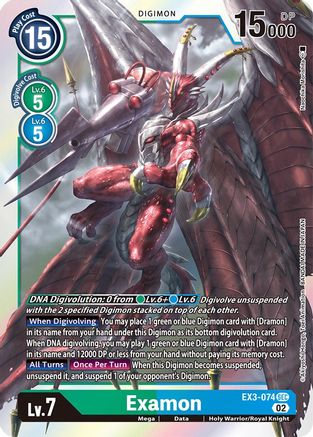 Examon (EX3-074) - Draconic Roar Foil-1