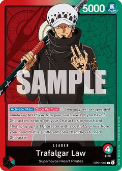 Trafalgar Law (002) (OP01-002) - Romance Dawn-1