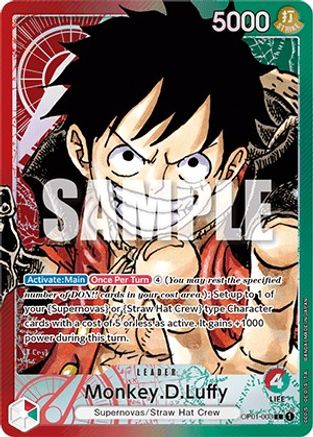 Monkey.D.Luffy (003) (Parallel) (OP01-003) - Romance Dawn Foil-1