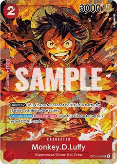 Monkey.D.Luffy (024) (Parallel) (OP01-024) - Romance Dawn Foil-1