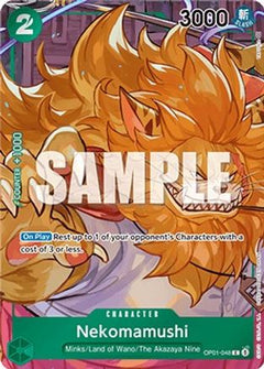 Nekomamushi (Box Topper) (OP01-048) - Romance Dawn Foil-1