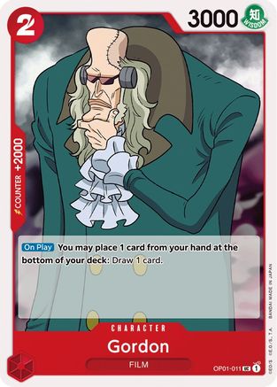Gordon (OP01-011) - Romance Dawn-1