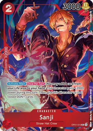 Sanji (Parallel) (OP01-013) - Romance Dawn Foil-1