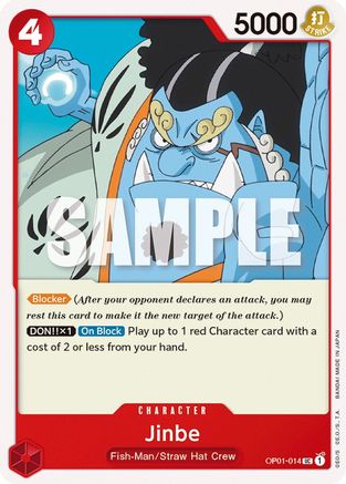 Jinbe (014) (OP01-014) - Romance Dawn-1