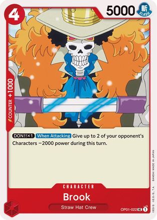 Brook (OP01-022) - Romance Dawn-1