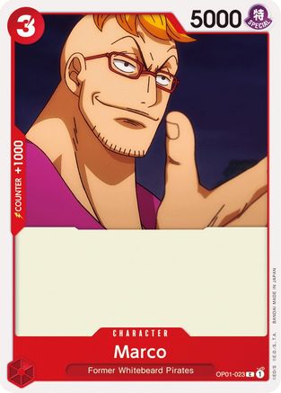 Marco (OP01-023) - Romance Dawn-1