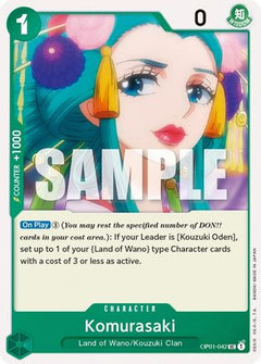 Komurasaki (OP01-042) - Romance Dawn-1