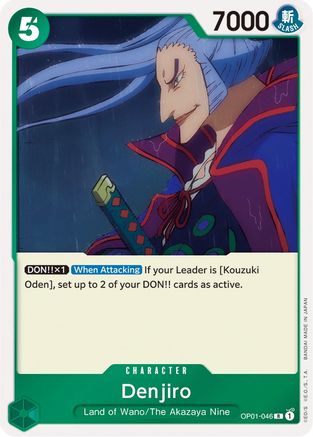 Denjiro (OP01-046) - Romance Dawn Foil-1