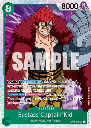 Eustass"Captain"Kid (OP01-051) - Romance Dawn Foil-1