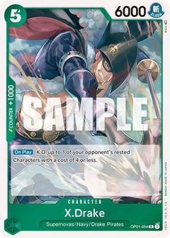 X.Drake (054) (OP01-054) - Romance Dawn Foil-1