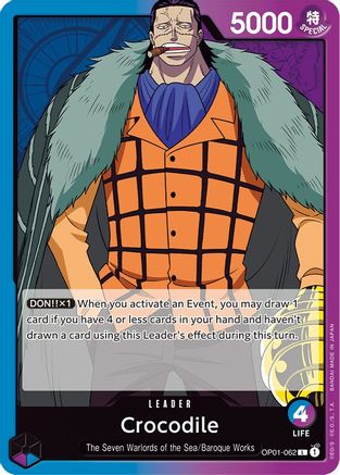 Crocodile (062) (OP01-062) - Romance Dawn-1
