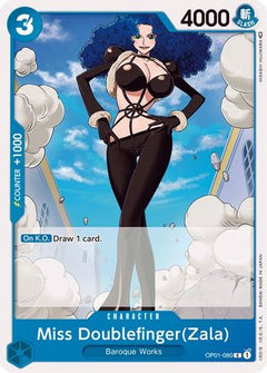 Miss Doublefinger(Zala) (OP01-080) - Romance Dawn-1