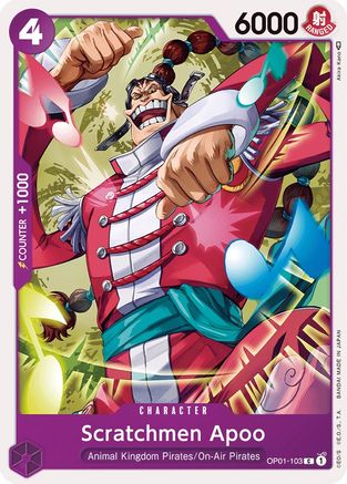 Scratchmen Apoo (OP01-103) - Romance Dawn-1