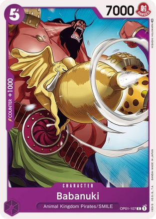 Babanuki (OP01-107) - Romance Dawn-1