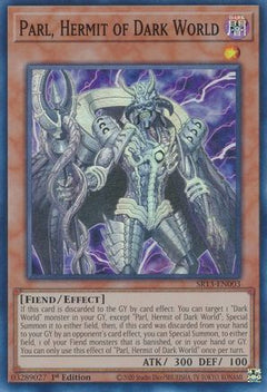 Parl, Hermit of Dark World (SR13-EN003) - Structure Deck: Dark World 1st Edition-1