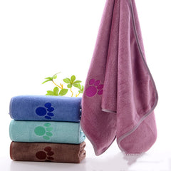 Polyester Pet Cat Dog Bath Quick-drying Towel-1