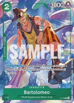 Bartolomeo (Event Pack Vol. 1) (P-029) - One Piece Promotion Cards Foil-1