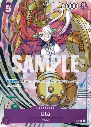 Uta (Event Pack Vol. 1) (P-031) - One Piece Promotion Cards Foil-1