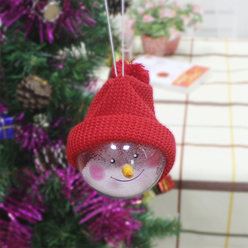 Snowman Christmas Ball Ornaments-6
