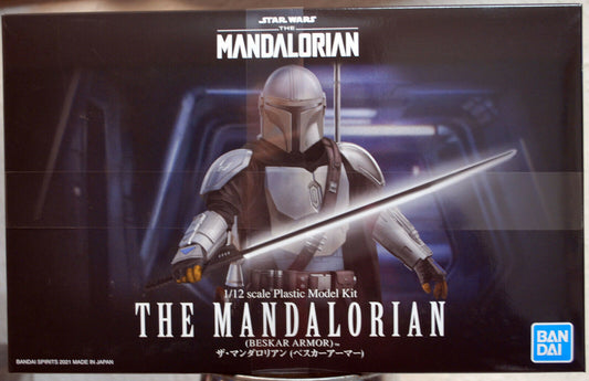 Star Wars – The Mandalorian (Beskar Armor) 1:12 Scale Plastic Model Kit (UPC: 4573102617965)
