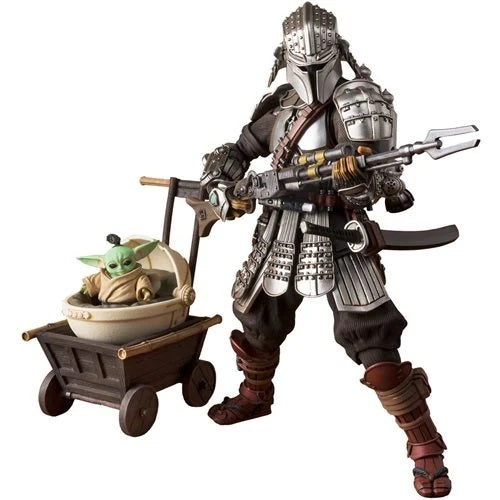 The Mandalorian Ronin Mandalorian and Grogu Beskar Armor-8